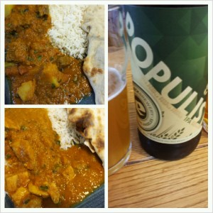 Populist IPA with Curry